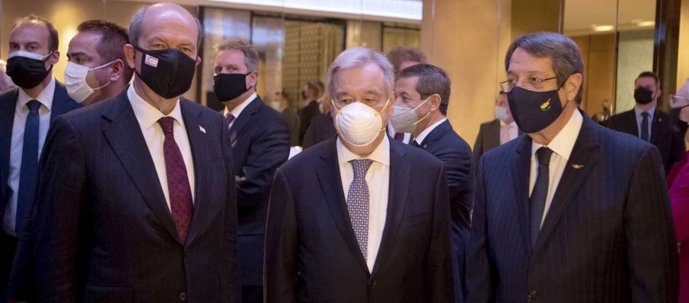 Οριστικό ναυάγιο στις συνομιλίες για το Κυπριακό: Νέα άτυπη σύνοδο σε 2-3 μήνες εξήγγειλε ο Α.Γκουτέρες